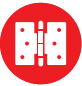 cubiQ Necessary Hardware​ Hinges